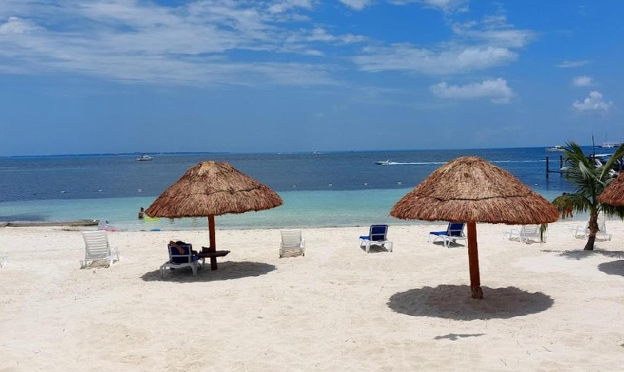 Oceanfront Condo At Unique Location Cancun Luaran gambar